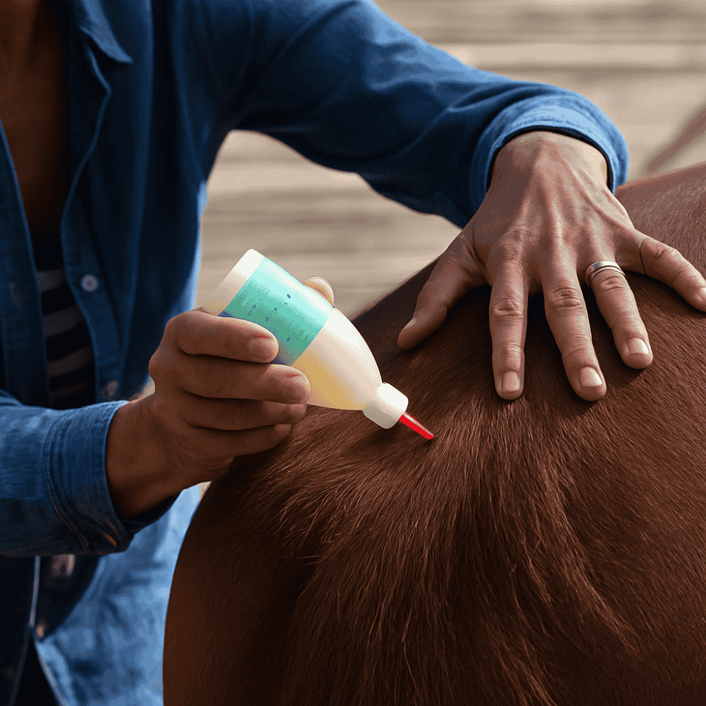Peau fragilisée et dermite estivale chez le cheval