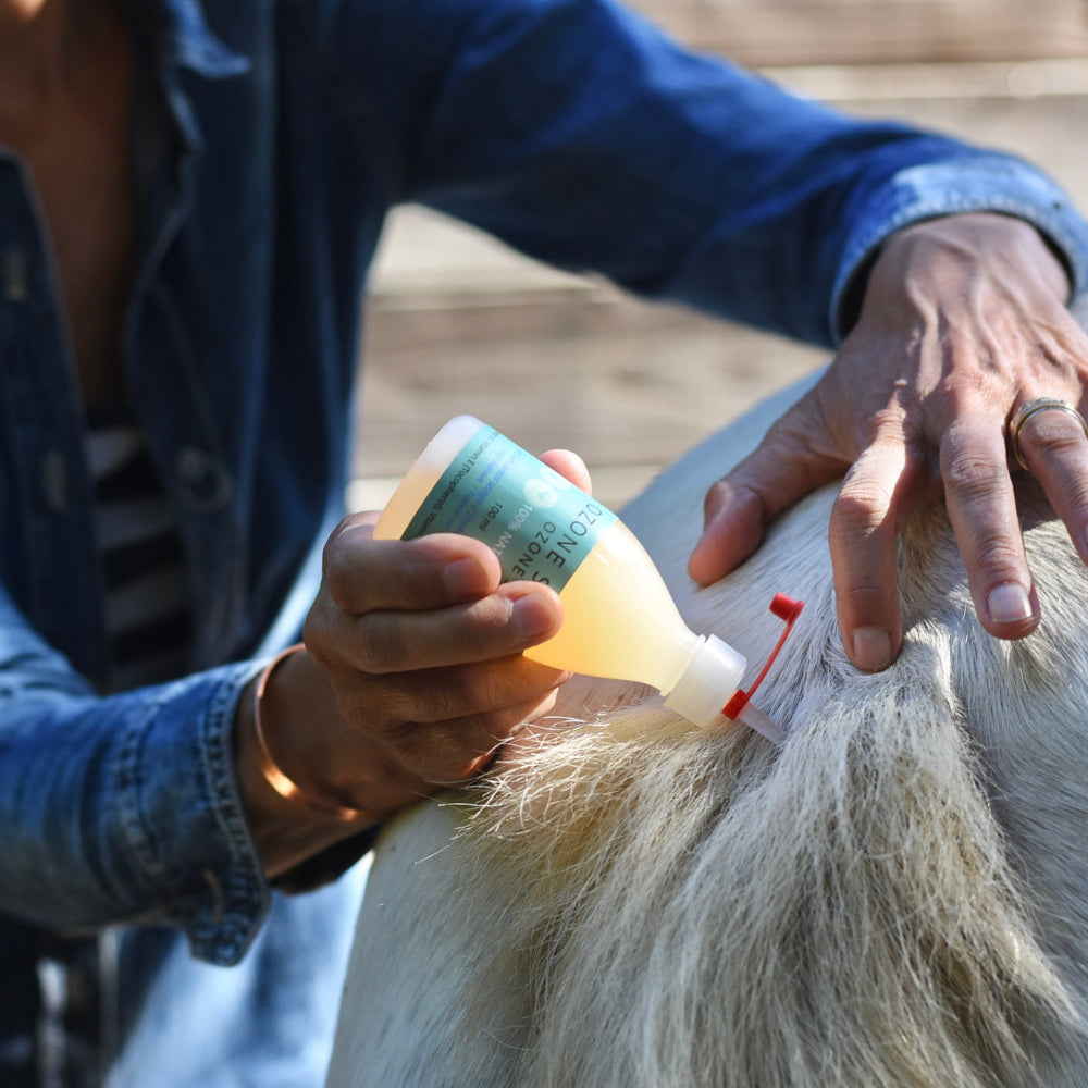 Ozon Skin | Ozon soi peau est indiquer pour soigner la maladie de peau des chevaux.